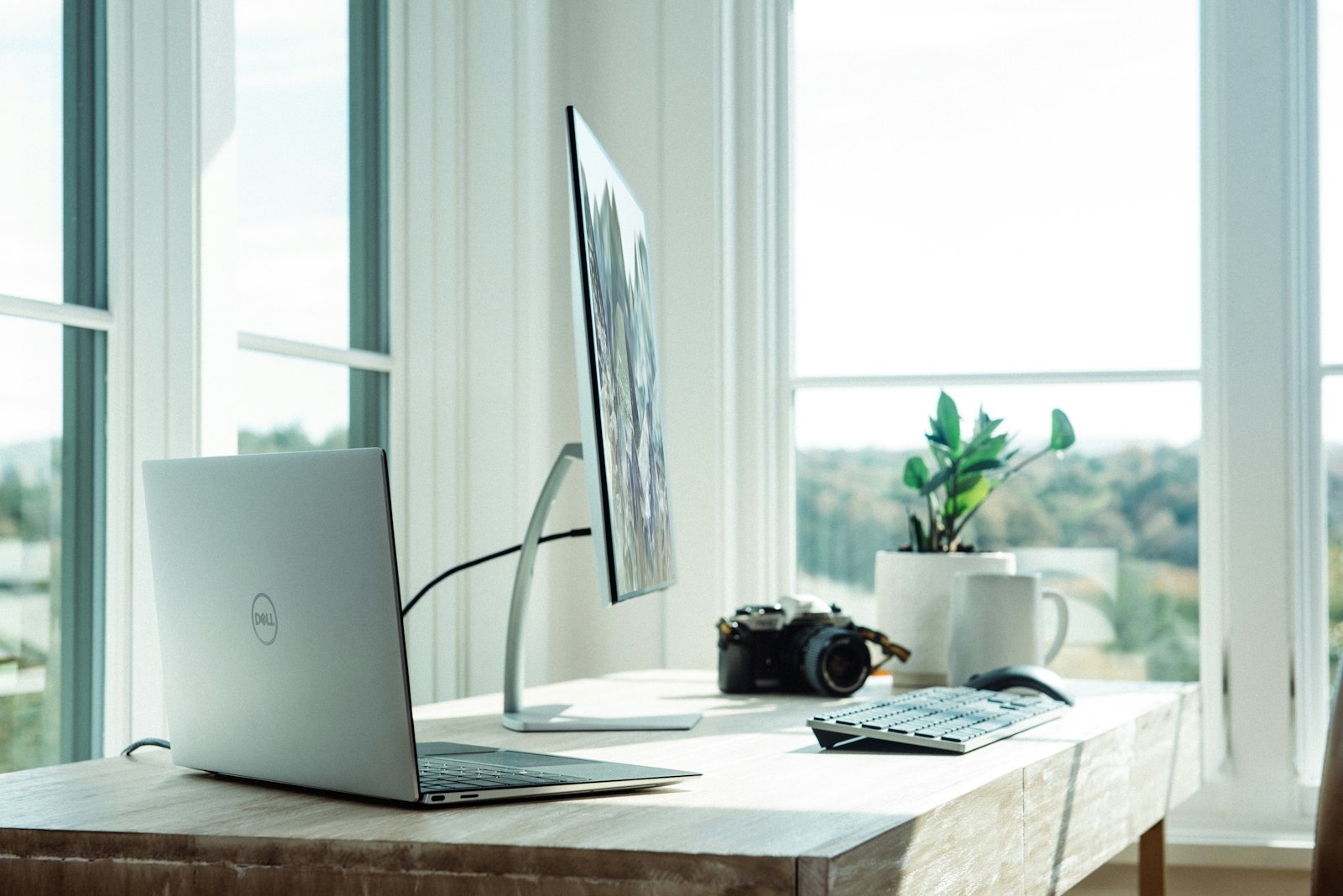 A workspace with AI-assisted design tools open
